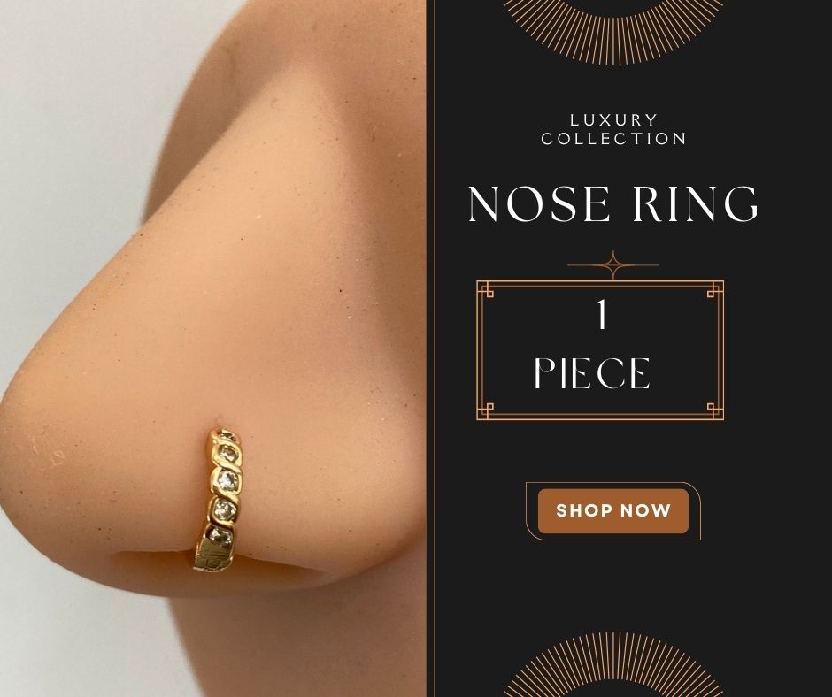 Stylish Nose Rings for Girls Fancy Wedding Designs