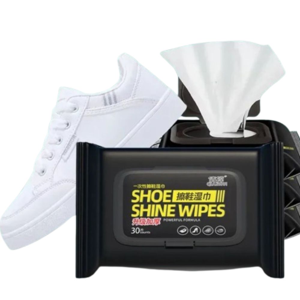 Premium Shoe Wipes | Pack of 2 (80Pcs Each) | Instant Sneaker Cleaner Wipes