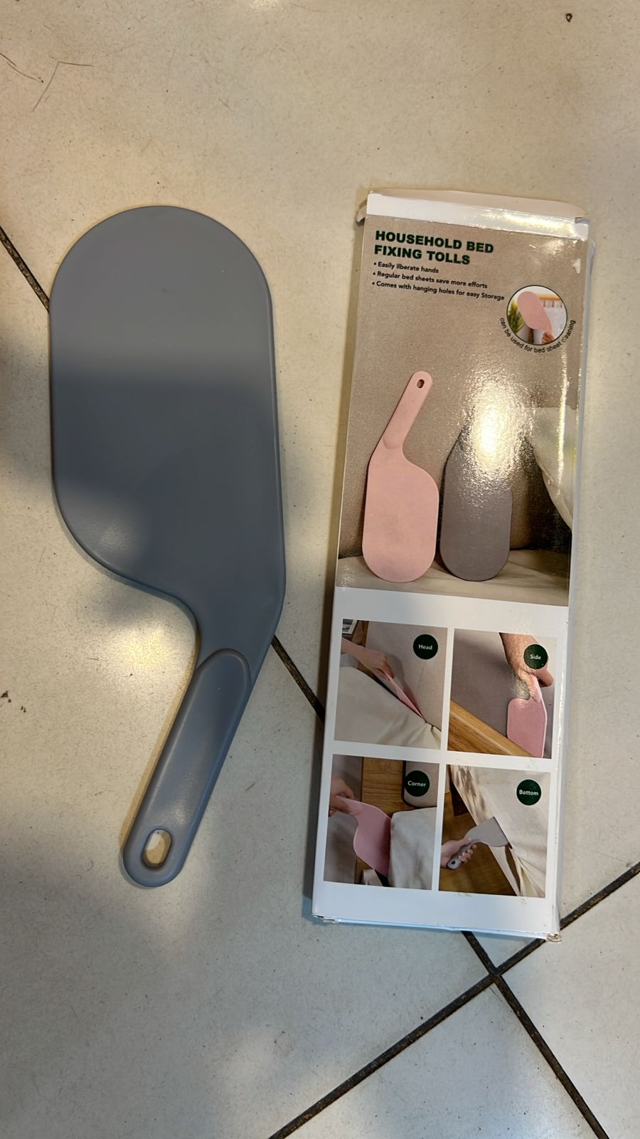 Easy-Lift Mattress Lifter and Bed Tucking Tool
