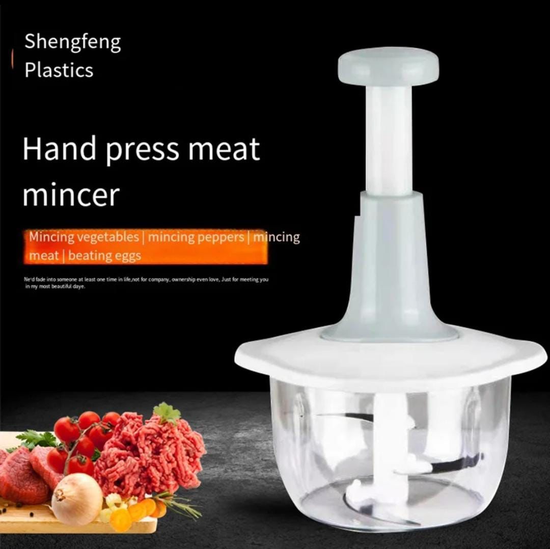 Face Value 2000L Stainless Steel Manual Hand Press Food Chopper