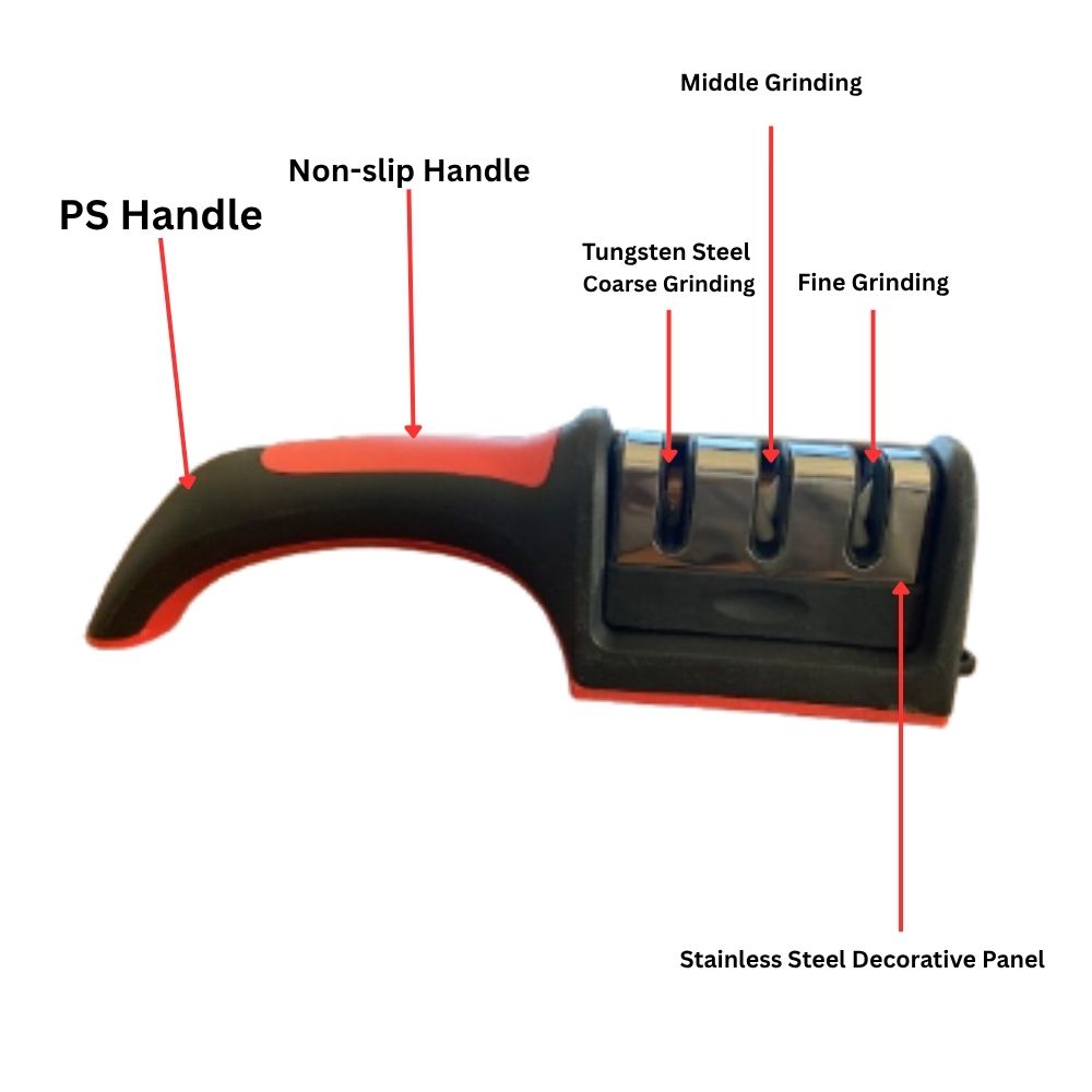 Professional 3-Stage Knife Sharpener