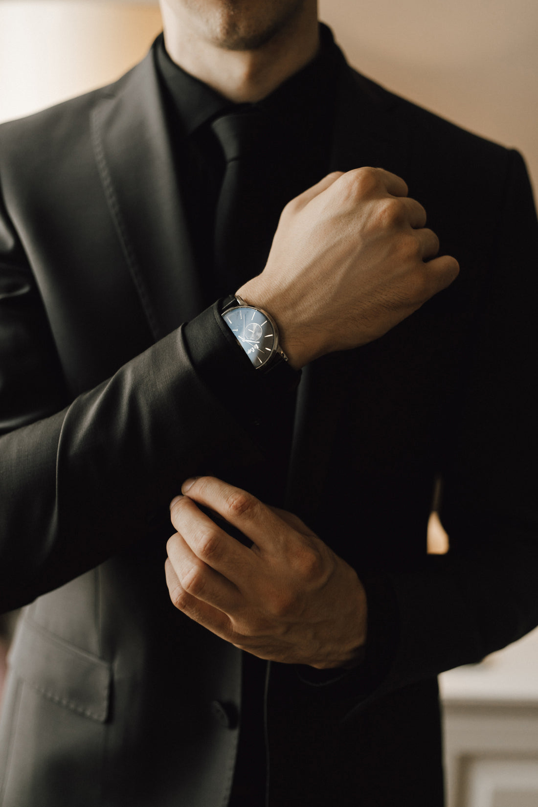 Men’s Classic Business Watch – Elegant Stainless Steel Wristwatch | Quartz Movement &amp; Waterproof