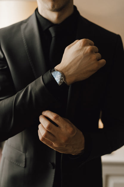 Men’s Classic Business Watch – Elegant Stainless Steel Wristwatch | Quartz Movement &amp; Waterproof